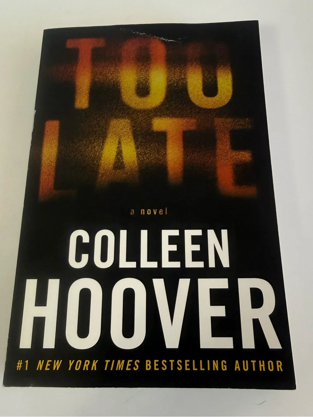 Colleen Hoover Book Bundle Woman Down & Too Late Paperback BookTok CoHo Thriller